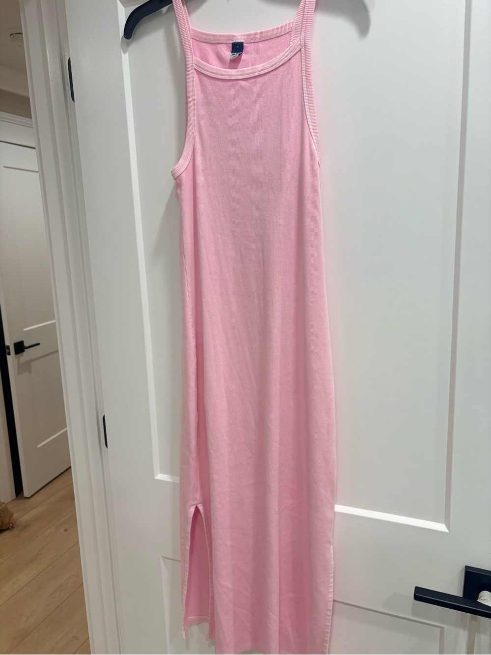Old Navy Pink Maxi Tank Dress